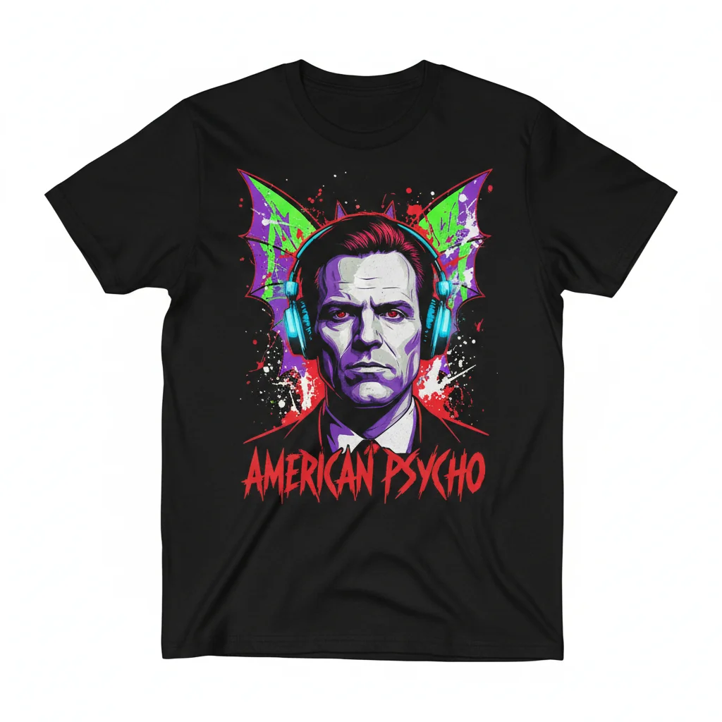 The Bateman Beat: An American Psycho Inspired T-Shirt