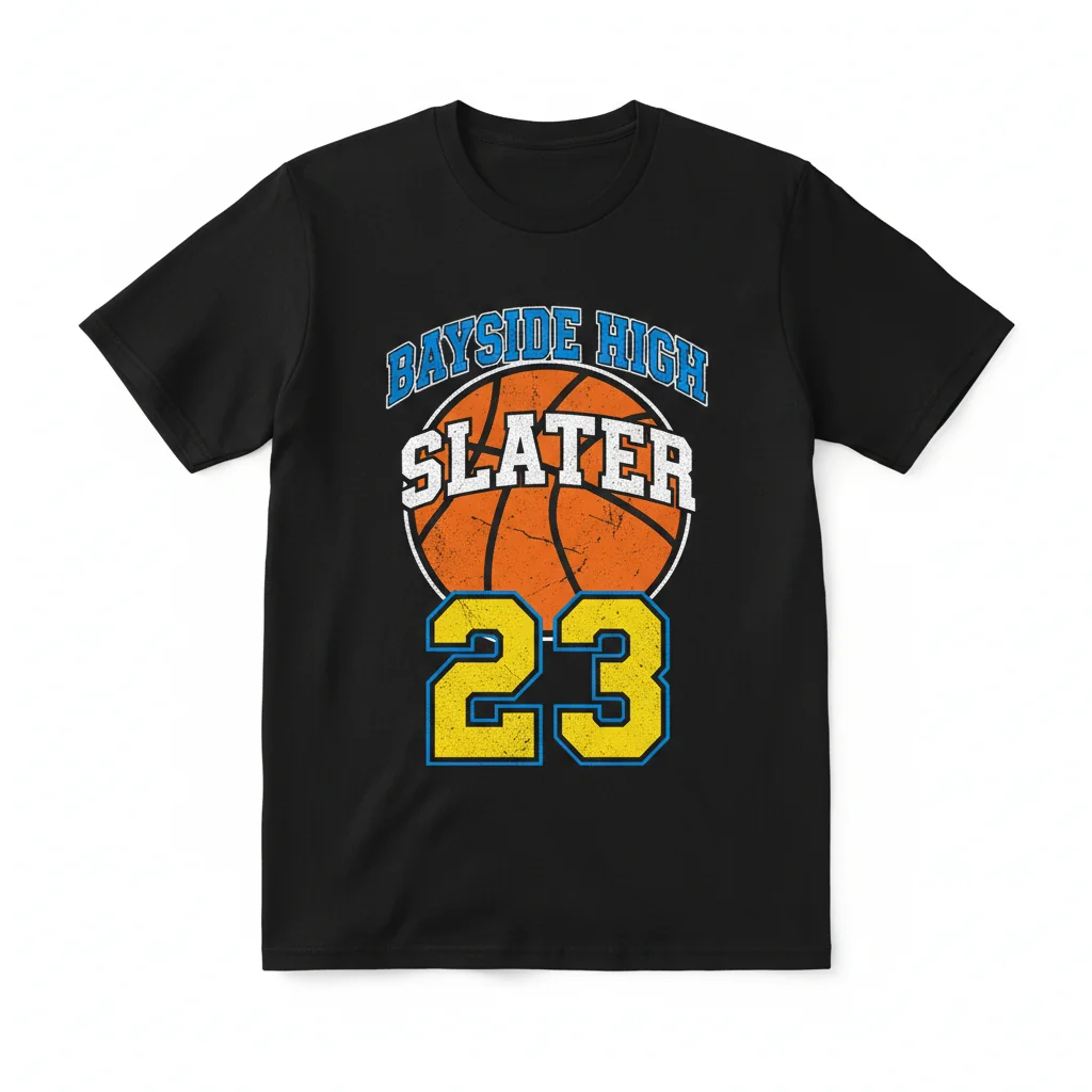 Bayside High Slater Hoops Vibe Tee