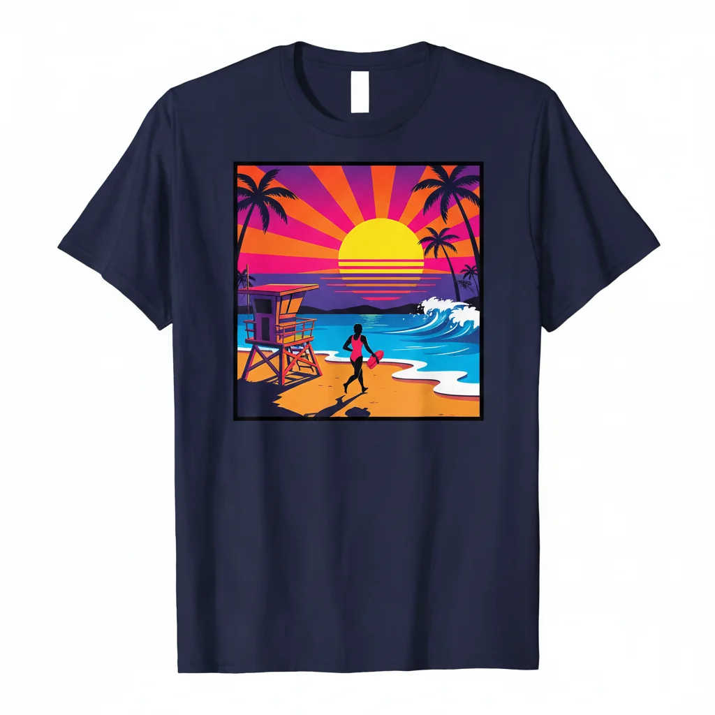 Baywatch Essential T-Shirt - Official Classic TV Show Apparel