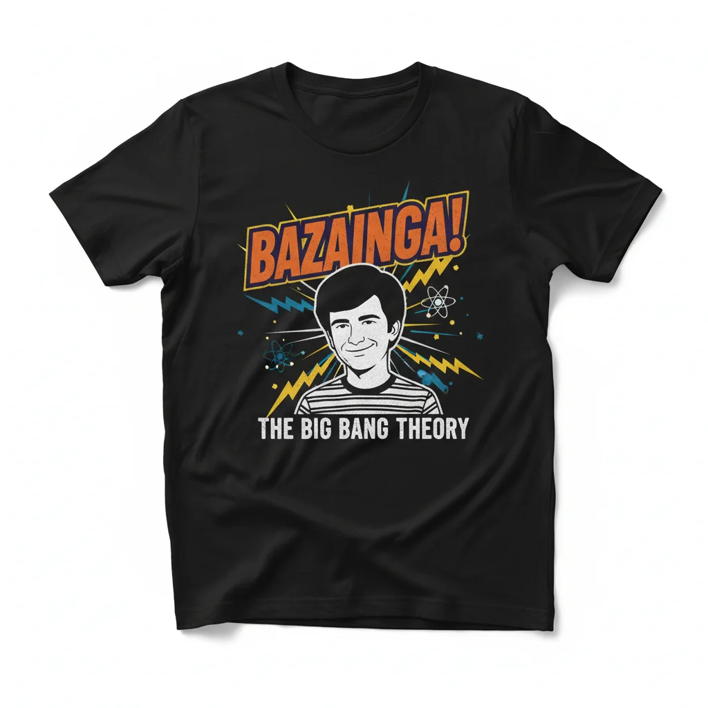 Bazinga! The Ultimate Sheldon Cooper Tee - Premium Comfort & Durability