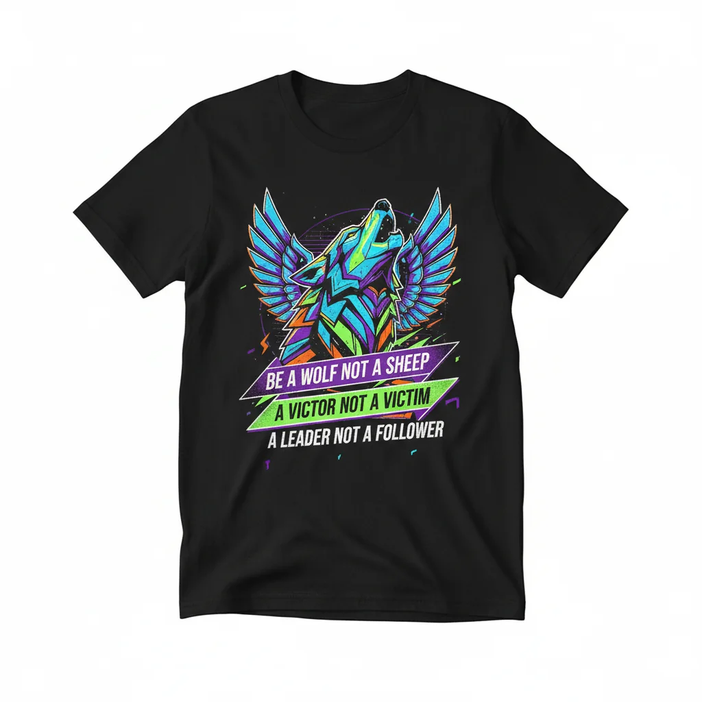 Unleash Your Inner Wolf: The Leader's Essential T-Shirt