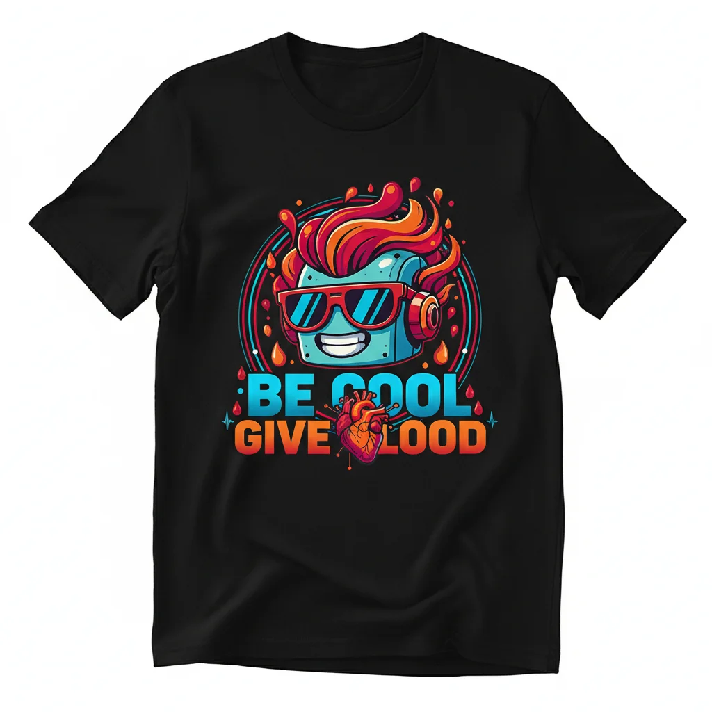 Be Cool, Give Blood: Inspire & Live with Purpose T-Shirt
