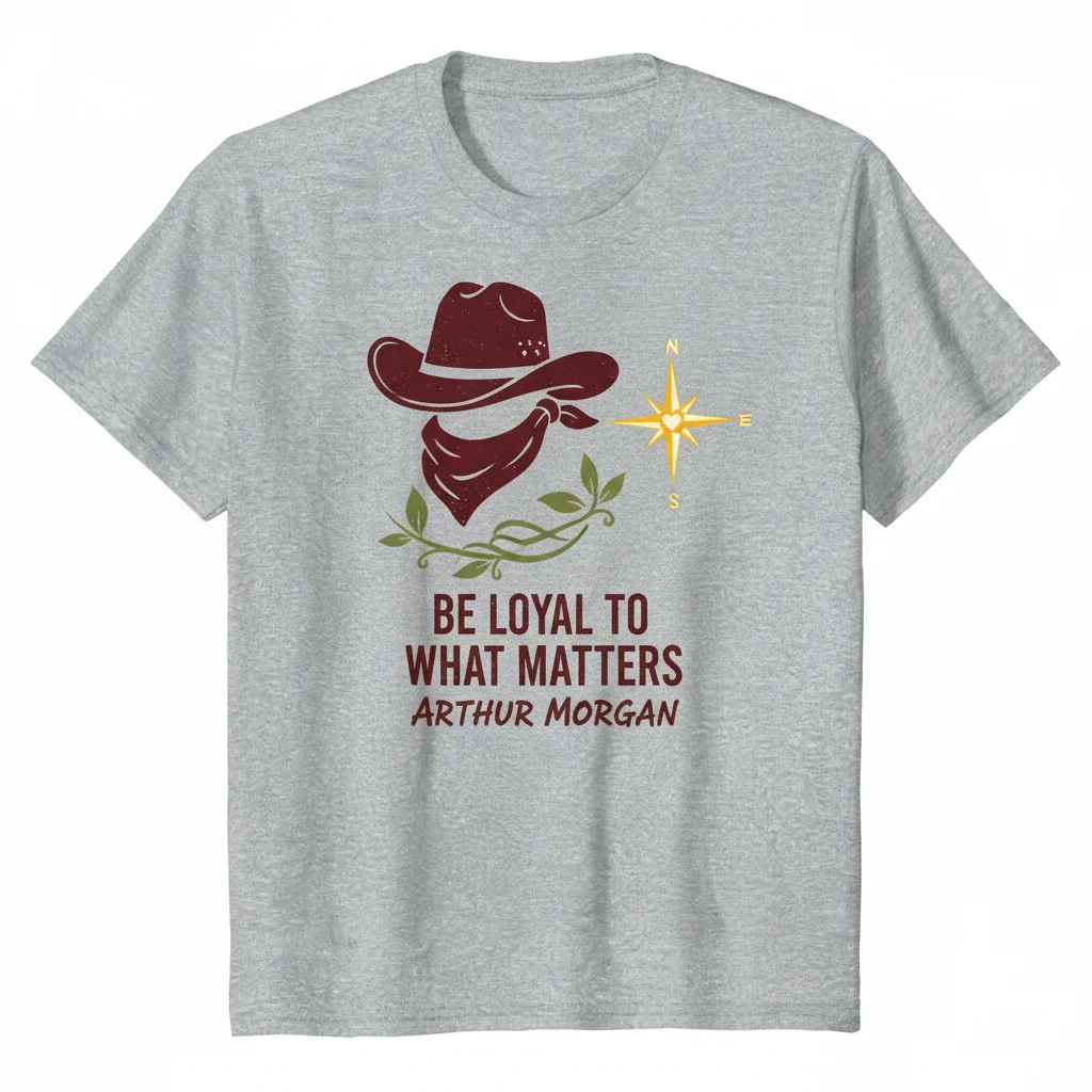 Arthur Morgan 'Be Loyal to What Matters' Essential T-Shirt – Wear Your Legacy