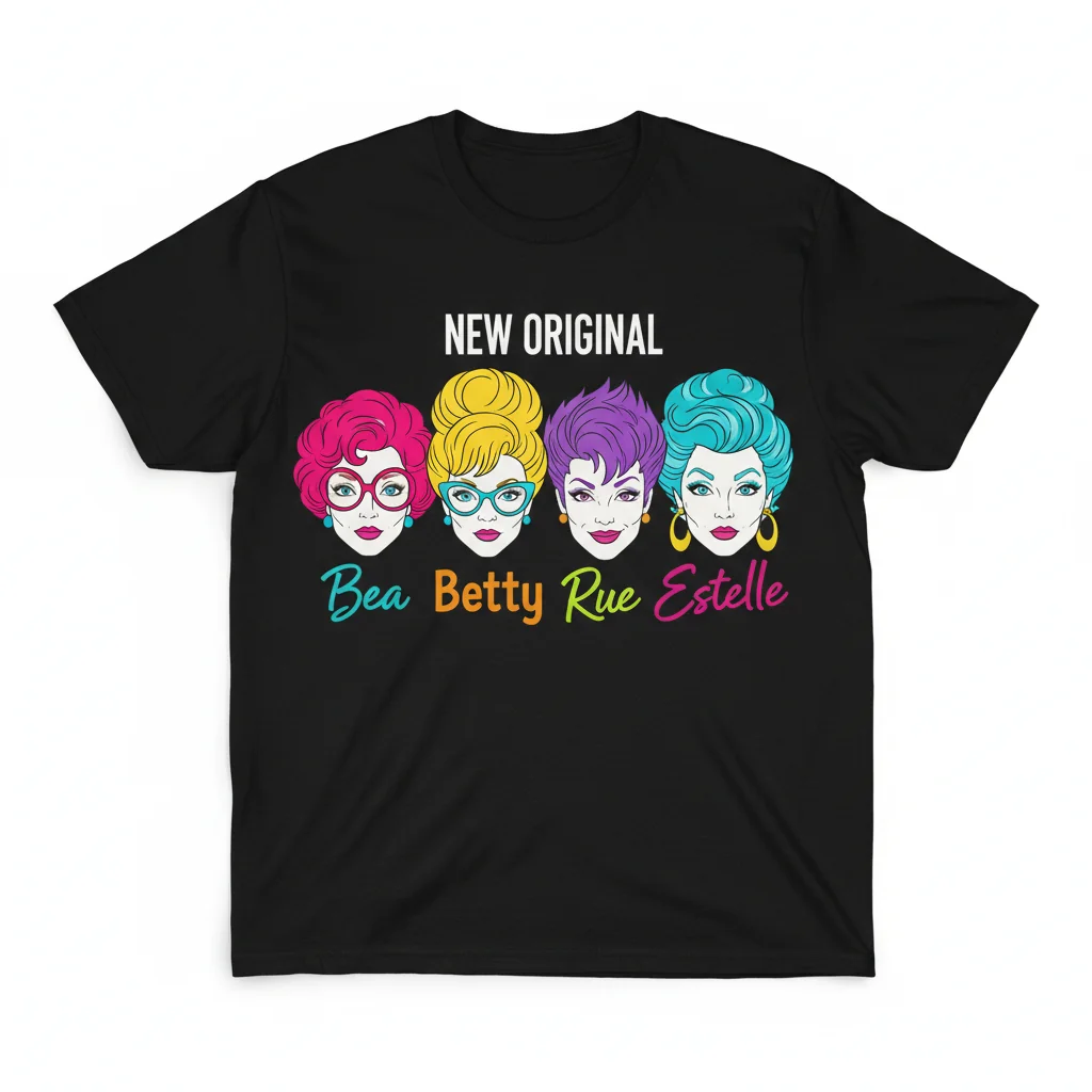 Bea, Betty, Rue, Estelle: Iconic Comfort Tee