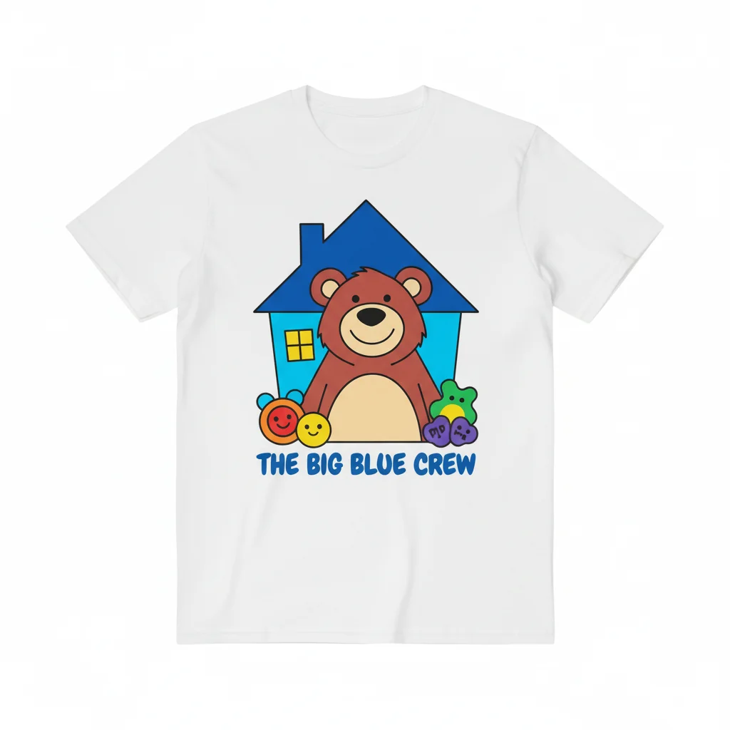 Bear in the Big Blue House Mascot T-Shirt - Official Character Apparel