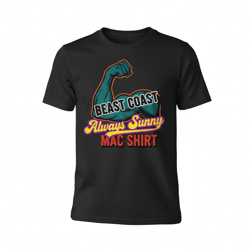 BEAST COAST - Always Sunny - Mac's Finest Essential Tee