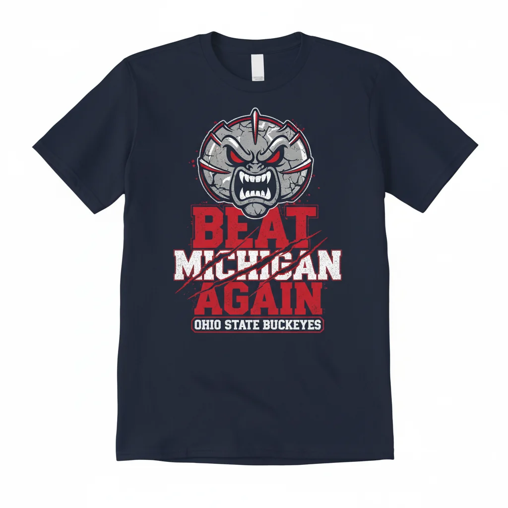Beat Michigan Again: The Ohio State Buckeyes Victory Tee