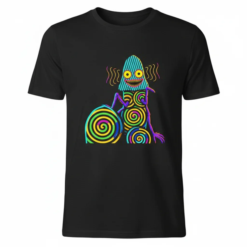 Beau Is Afraid Attic Monster Graphic T-Shirt | A24 Movie Fan Art Tee