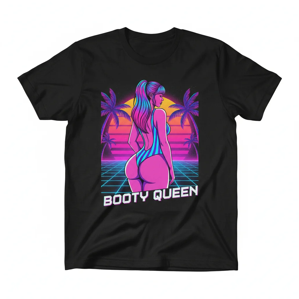 Women's Big Booty Essential T-Shirt - Premium Ring-Spun Cotton Tee