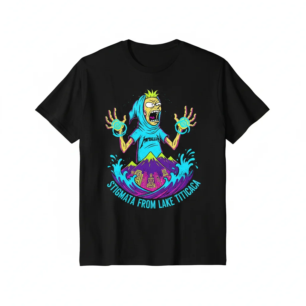 Beavis Cornholio Stigmata Lake Titicaca Essential T-Shirt - Premium Cotton Tee