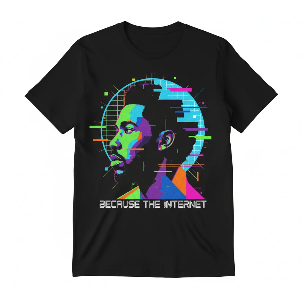 Because The Internet Minimal Album Cover Essential T-Shirt – Durable, Vibrant & Perfect Fit