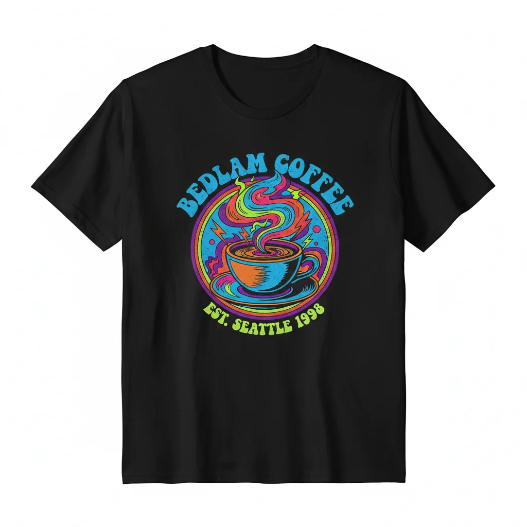 Bedlam Coffee Essential Tee – Street Vibe Edition