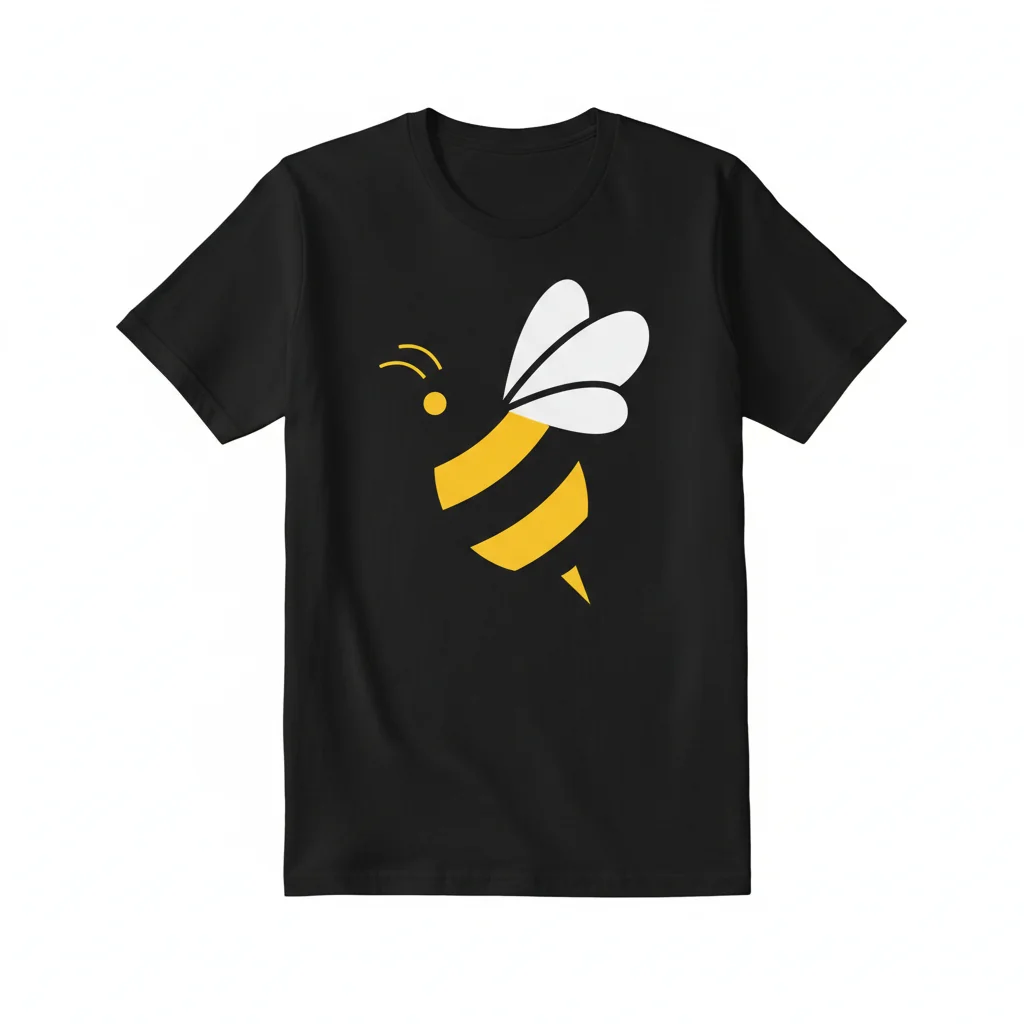 Bee Costume Black and Yellow Stripe Print Essential T-Shirt