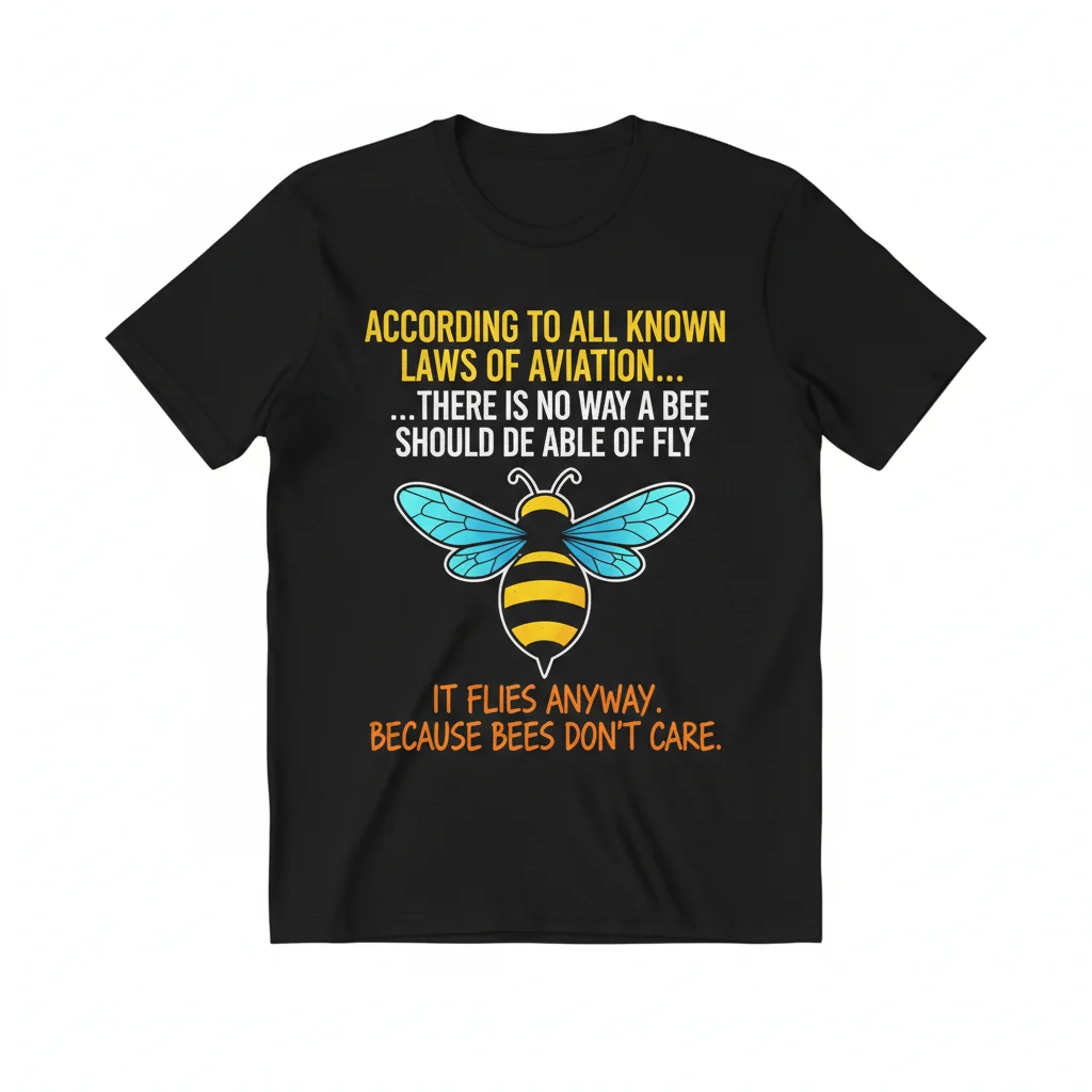 Bee Movie Opening Monologue Quote T-Shirt - Essential Comfort Tee