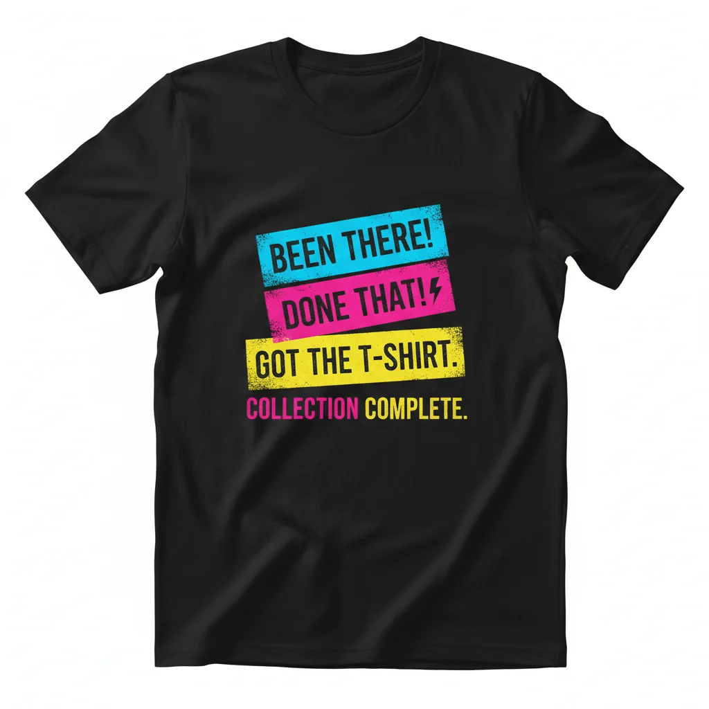 Embrace Your Journey: "Been There, Done That" Premium T-Shirt