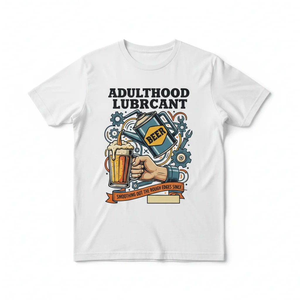 Beer: The WD-40 of Adulthood Shirt