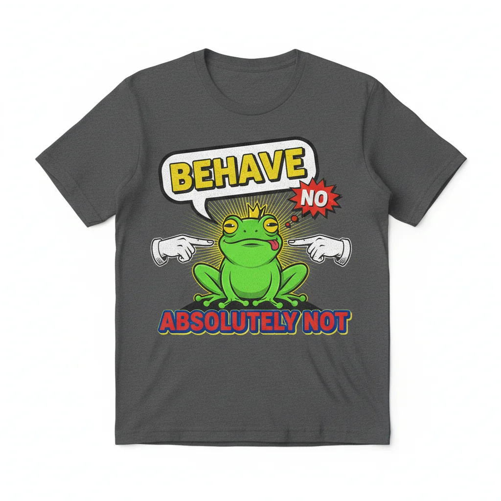 The Honest Frog Tee | Wearable Art for the Authentic Soul