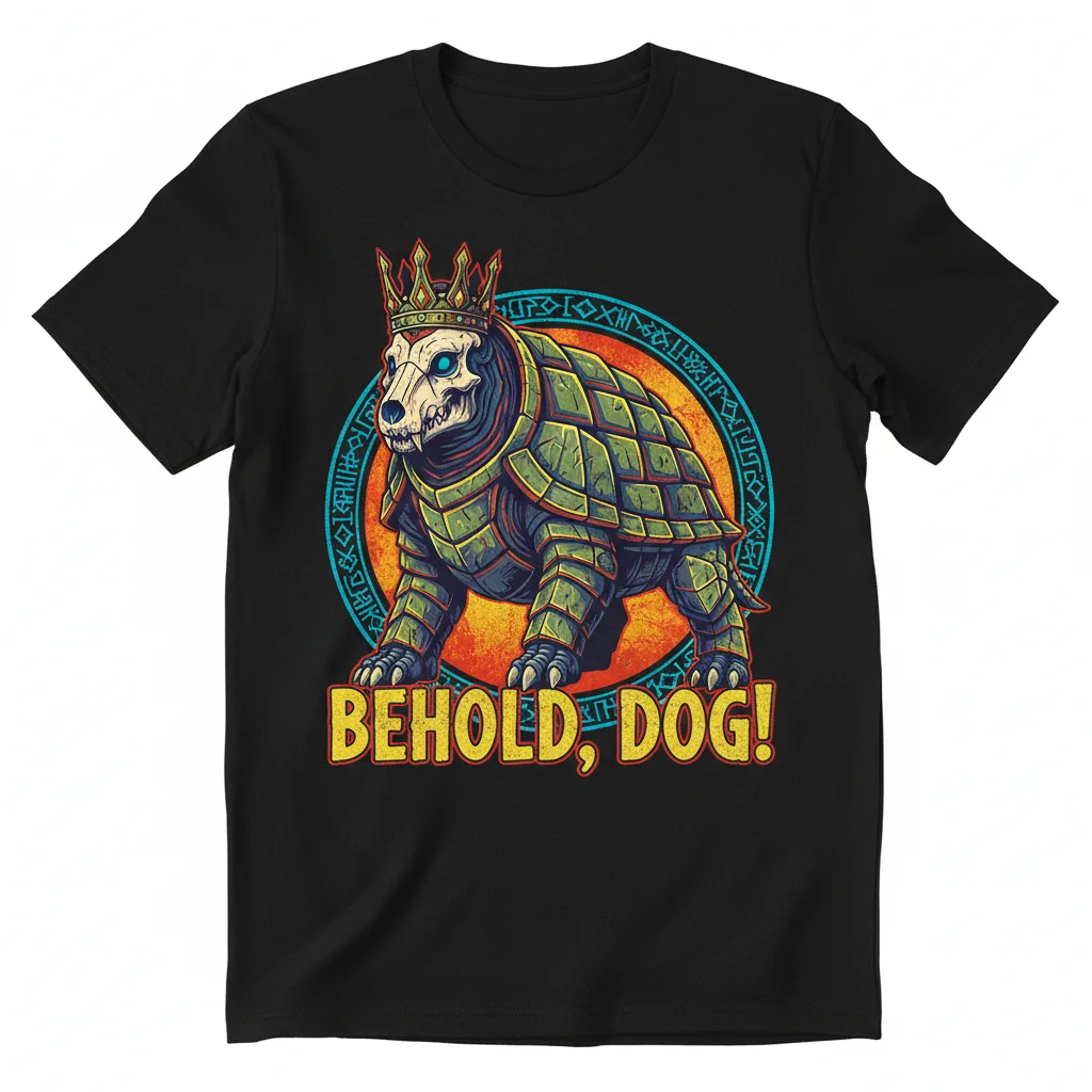 Elden Ring "Behold, Dog!" Essential T-Shirt - Unisex Comfort Tee