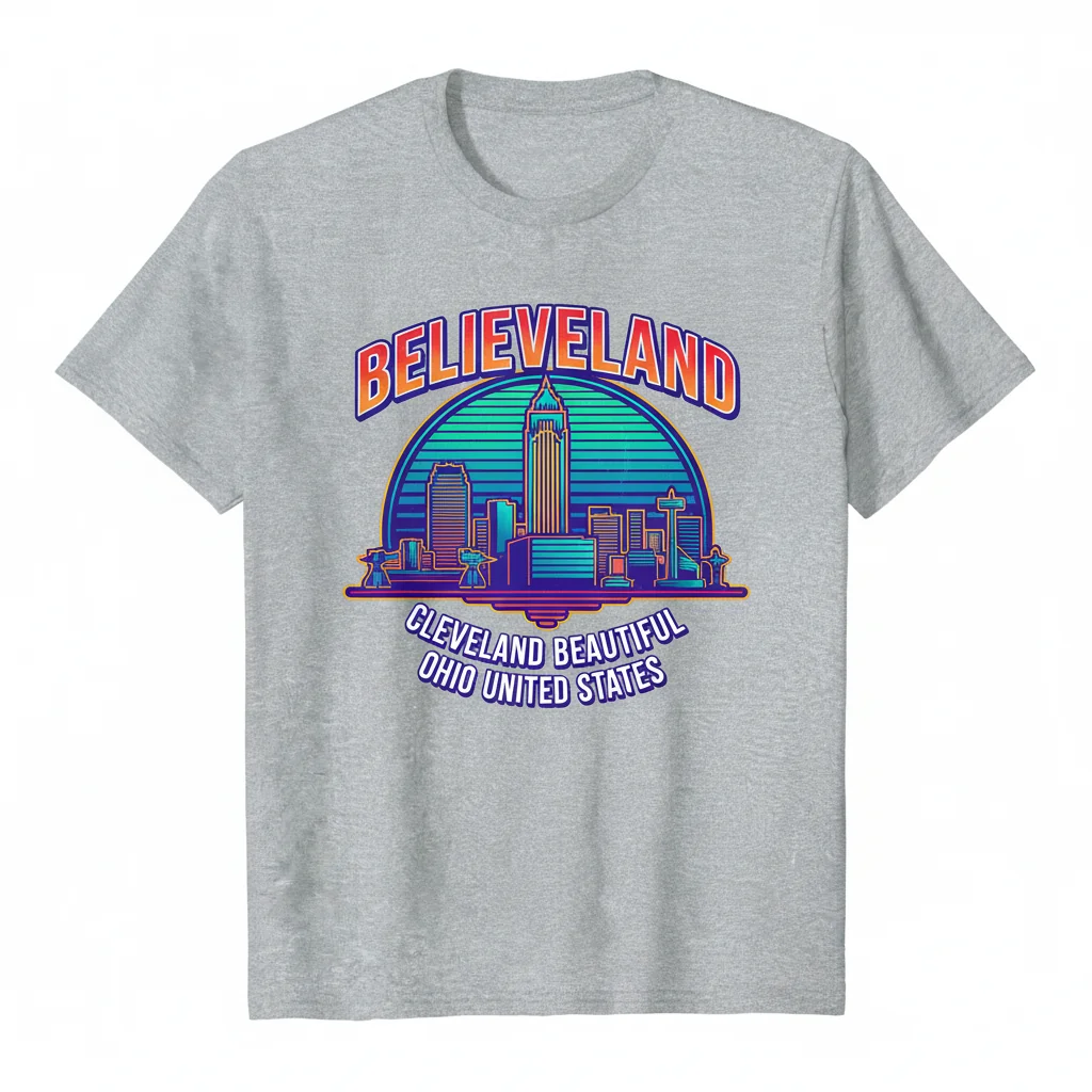 Believeland Cleveland Ohio Street Tee