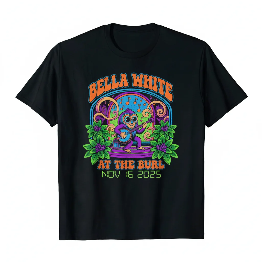 Bella White Burl 2025 Tour Tee