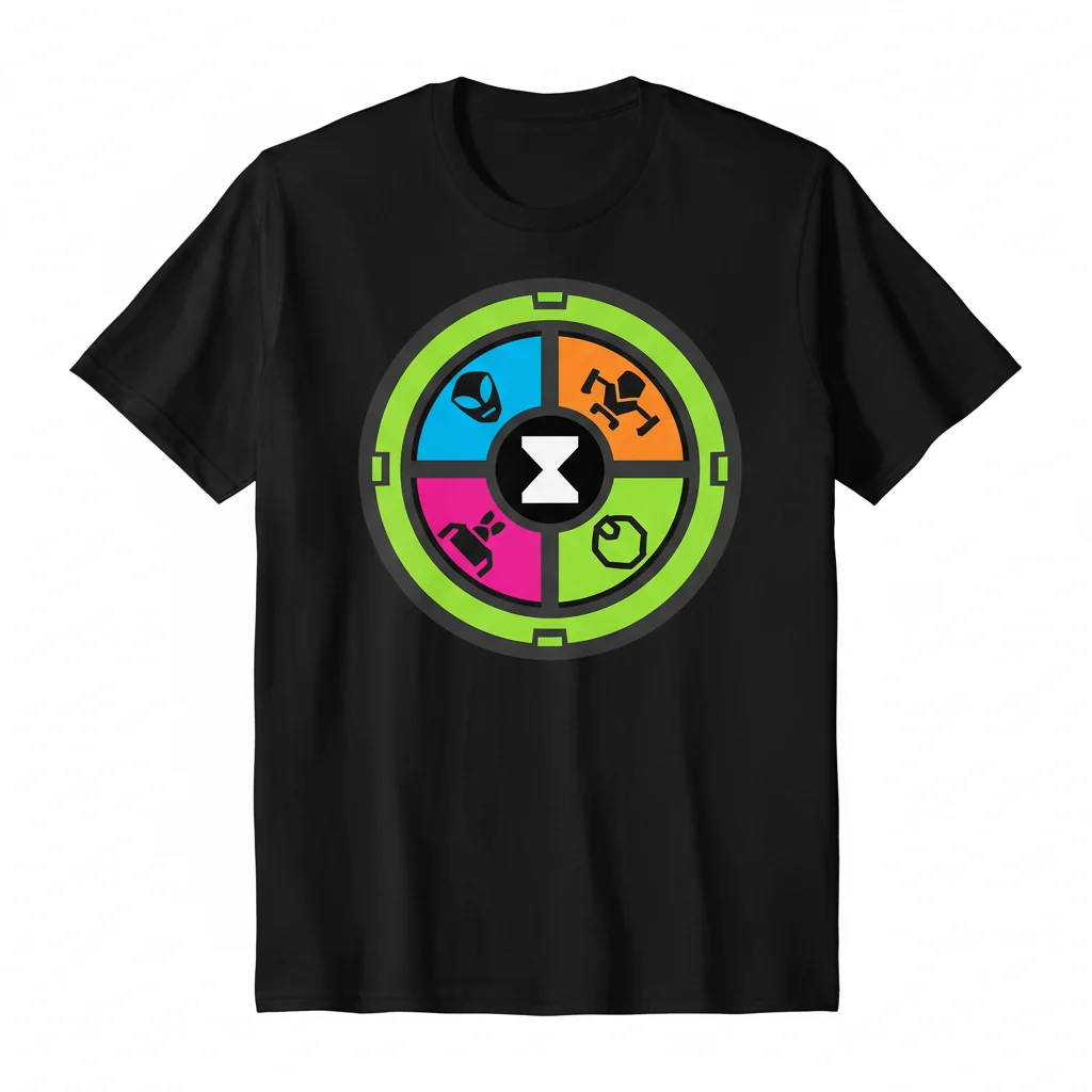 Ben 10 Omnitrix Alien Force Kids' Graphic T-Shirt – Comfort Fit