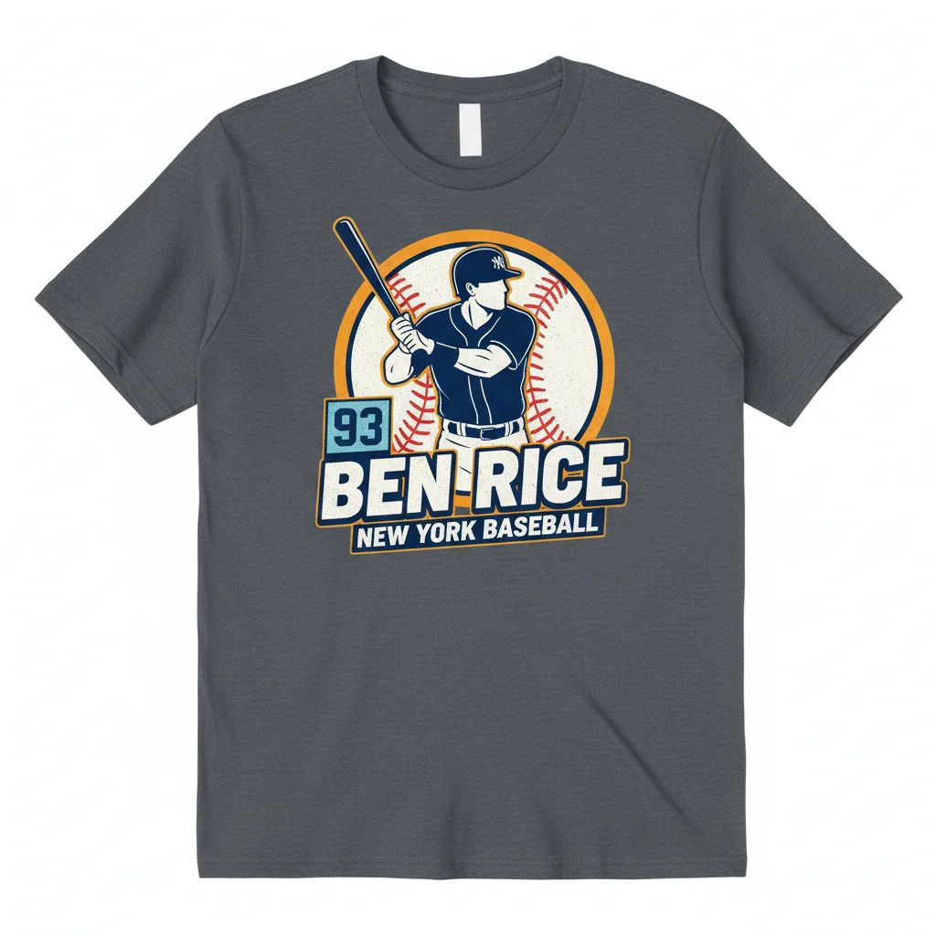 Ben Rice New York Yankees Baseball Shirt