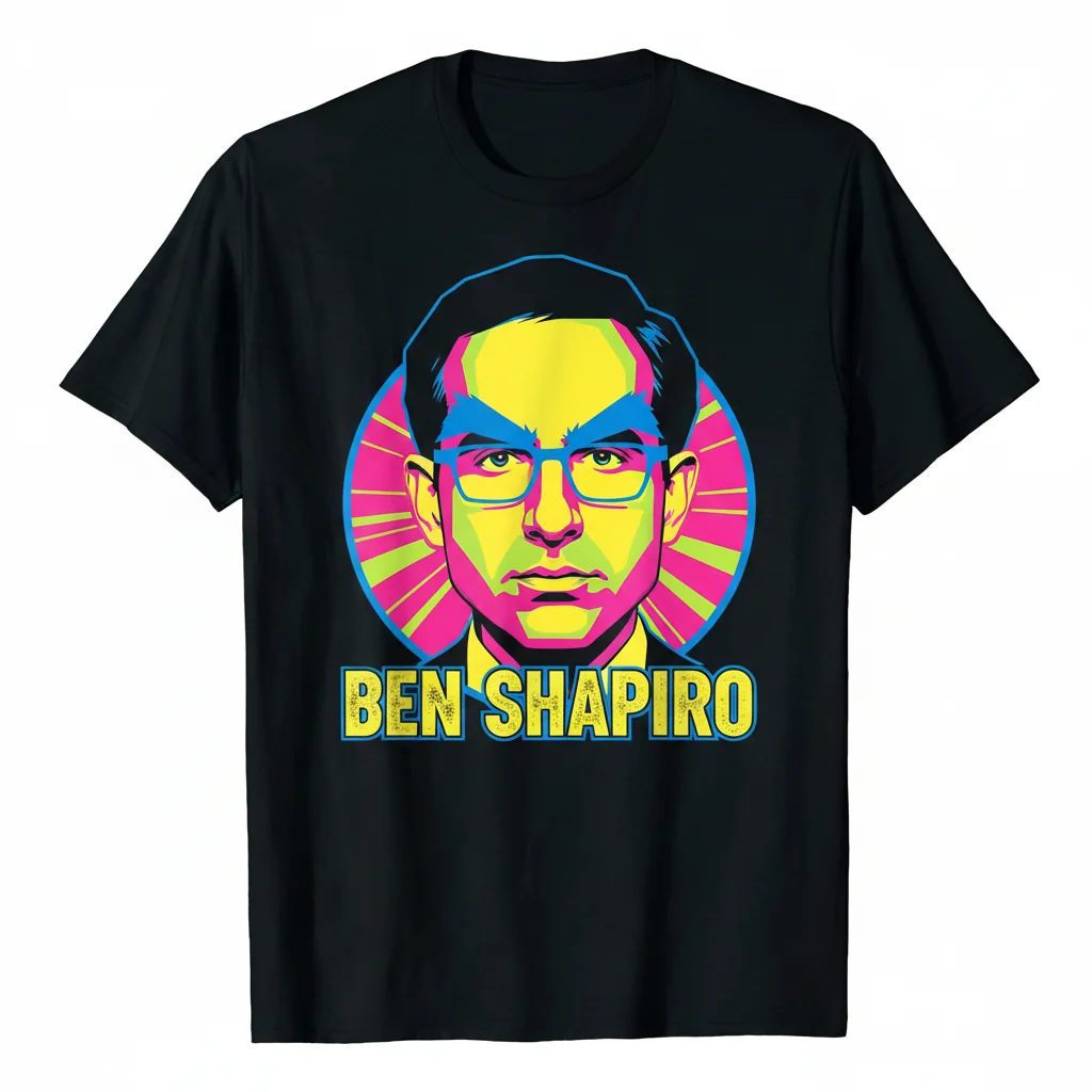 Ben Shapiro Face & Eyebrows: The Iconic Vision Essential T-Shirt