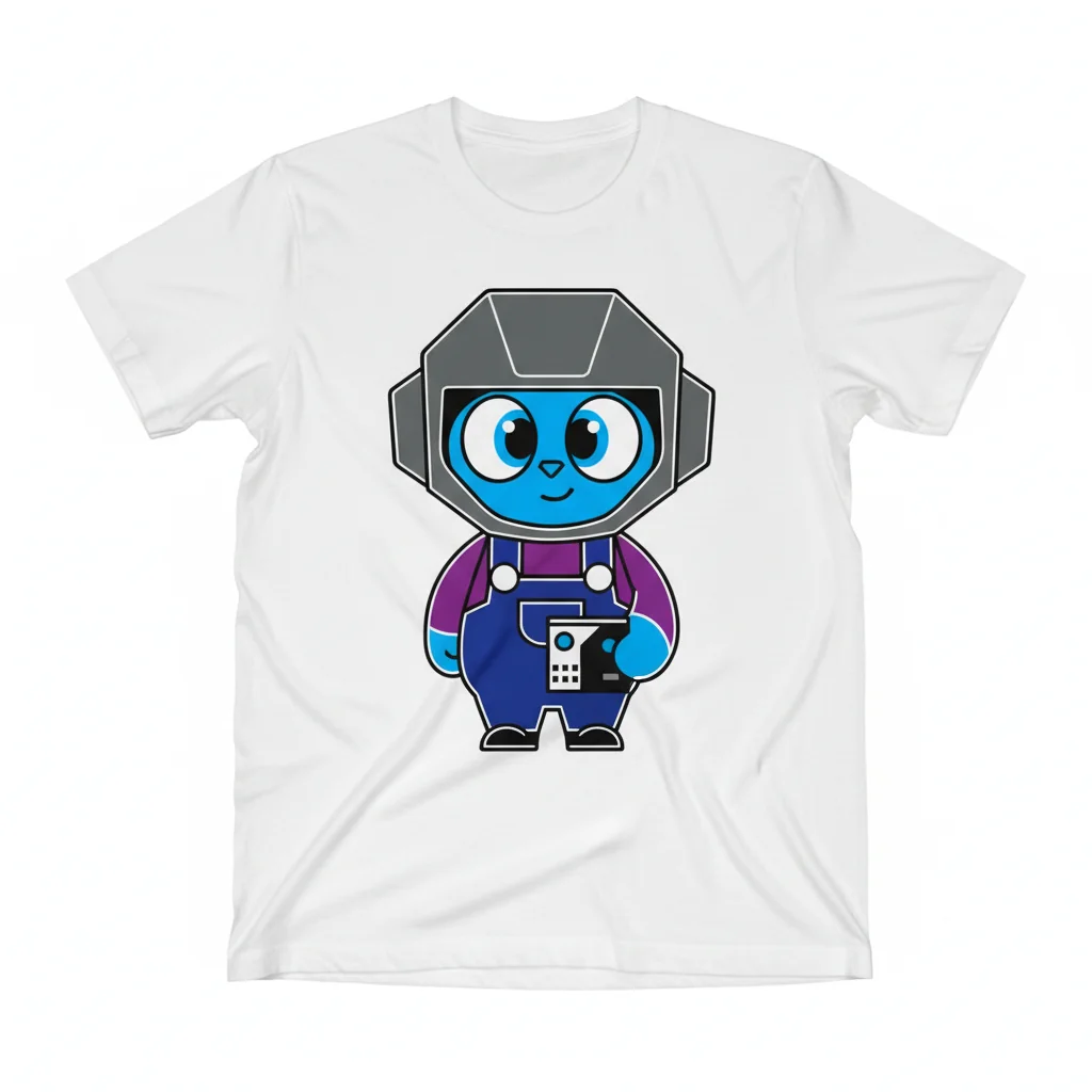 Benry Plush Vector Portrait Premium T-Shirt – Fade-Resistant & Pre-Shrunk Comfort