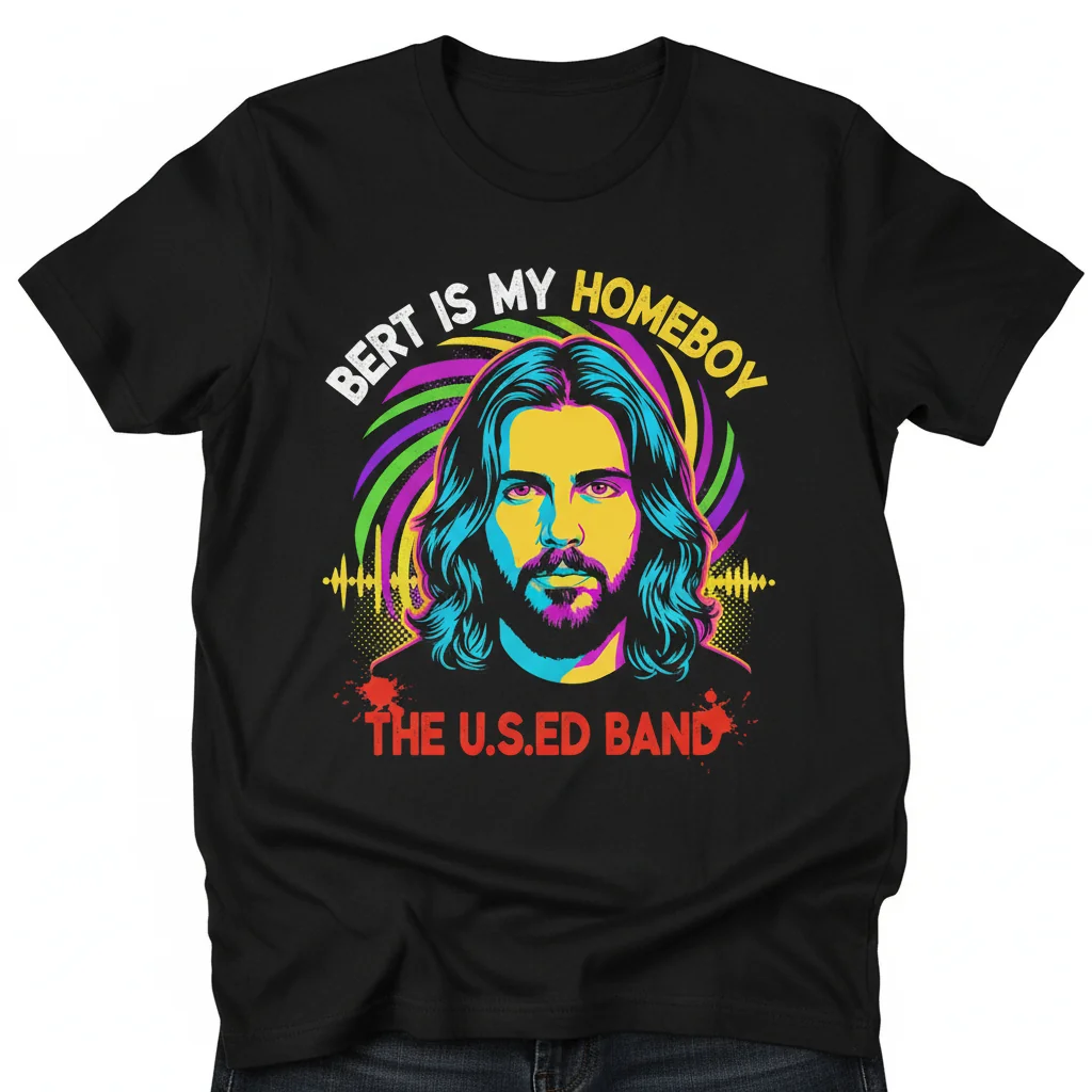 The Used. Band 'Bert Is My Homeboy' Vintage Tee