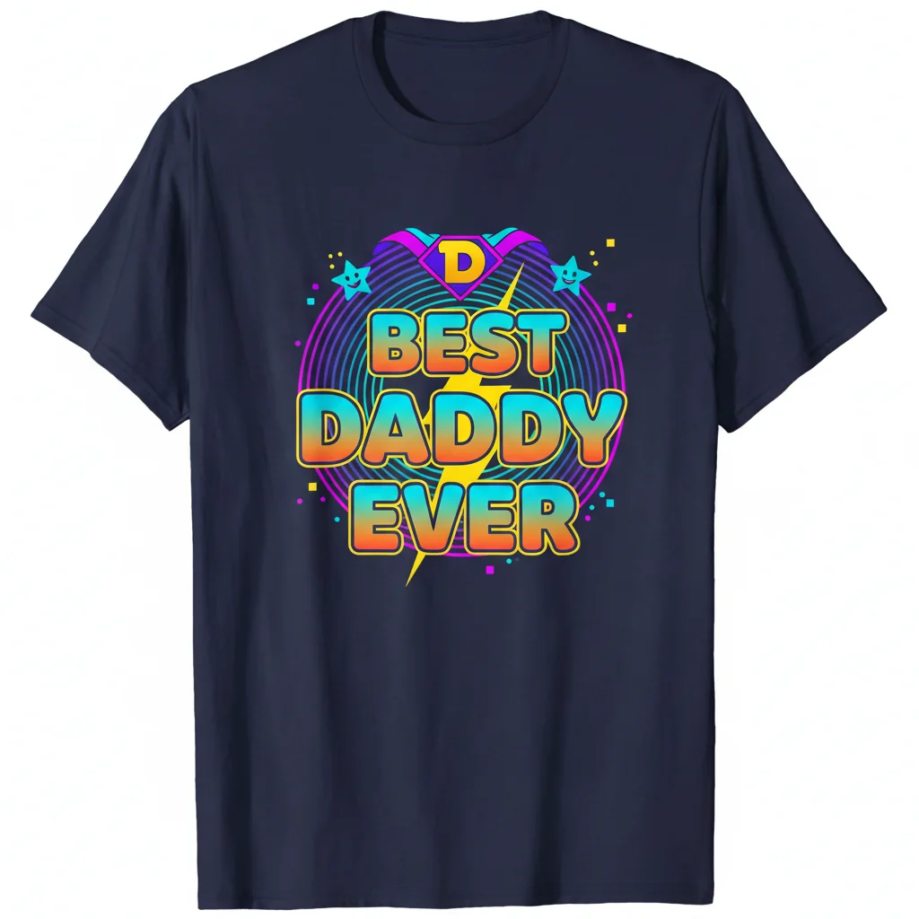 Best Daddy Ever T-Shirt – Premium Cotton, Gift for Dad, Father's Day Tee