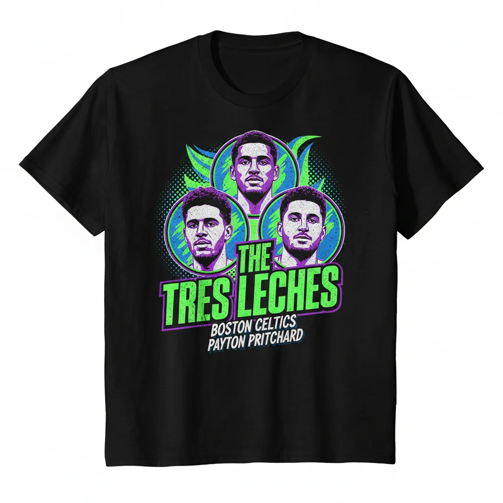 Payton Pritchard 'The Tres Leches' Boston Celtics T-Shirt
