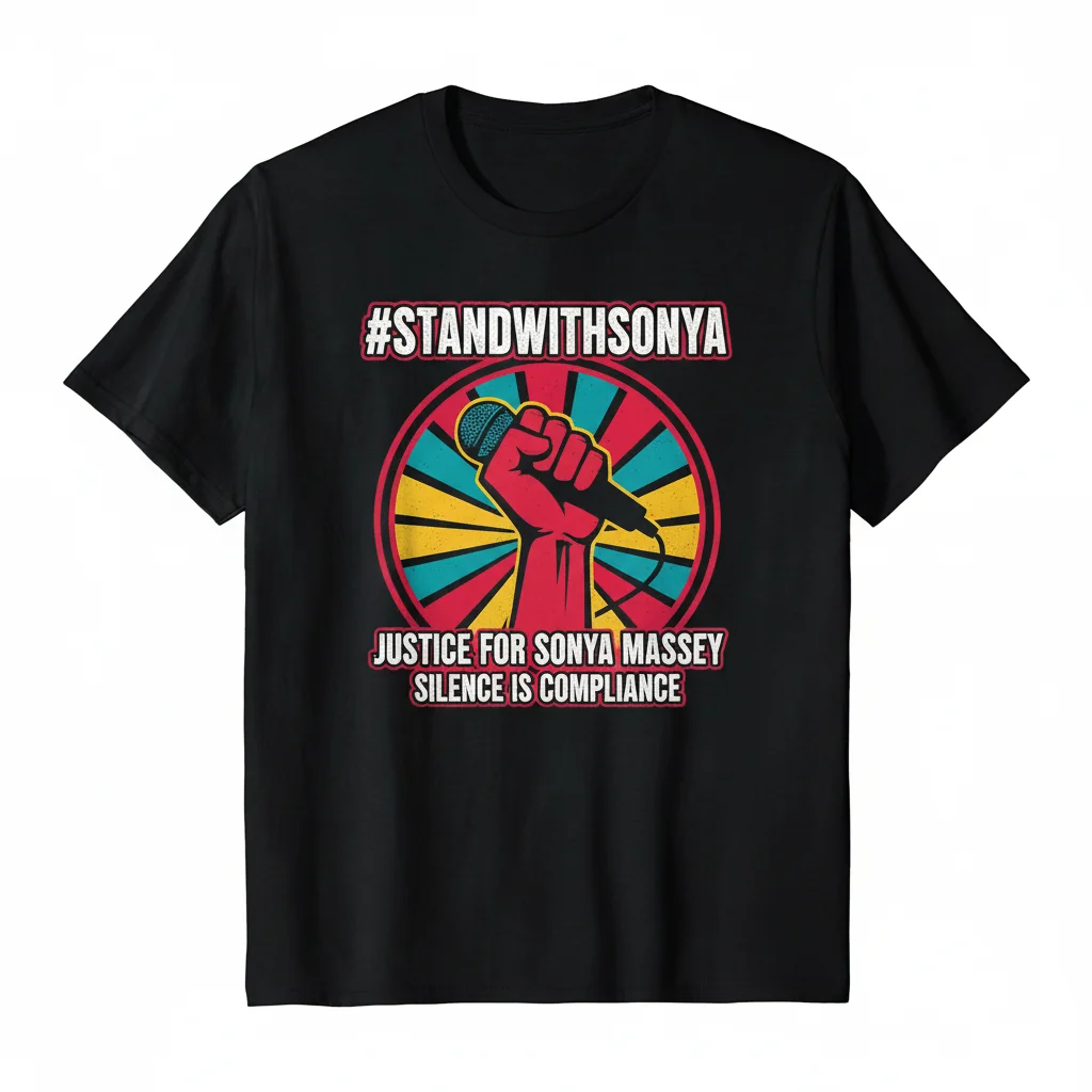Stand with Sonya Massey Justice T-Shirt - Protest Wrongful Death