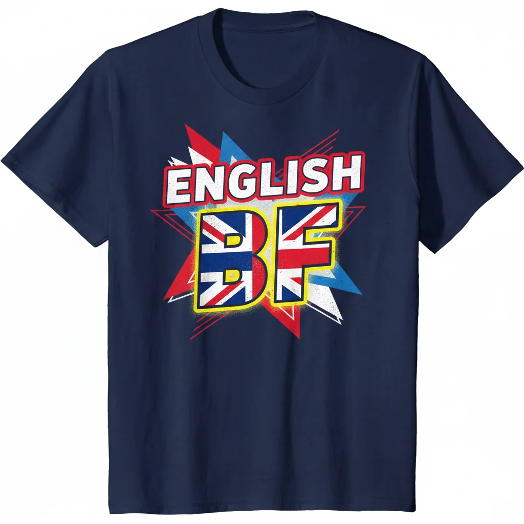 BF English Premium Essential T-Shirt – Fade-Resistant & Perfect Fit