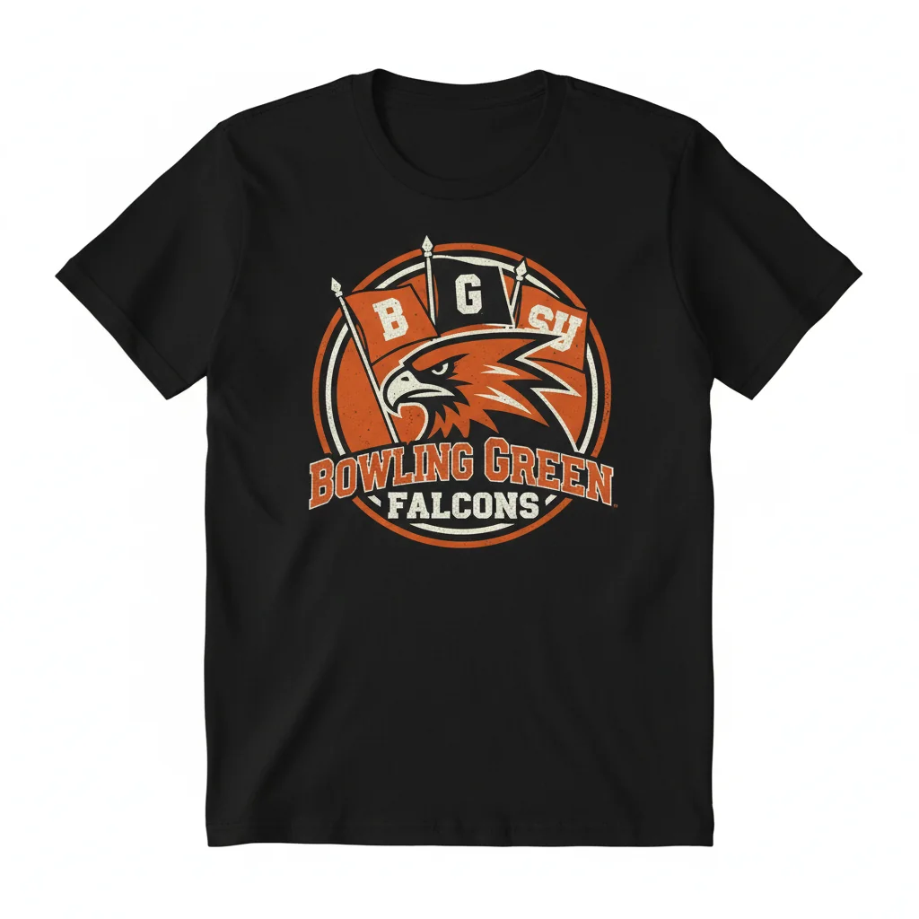 BGSU Falcons Flag Tee – Collegiate Streetwear
