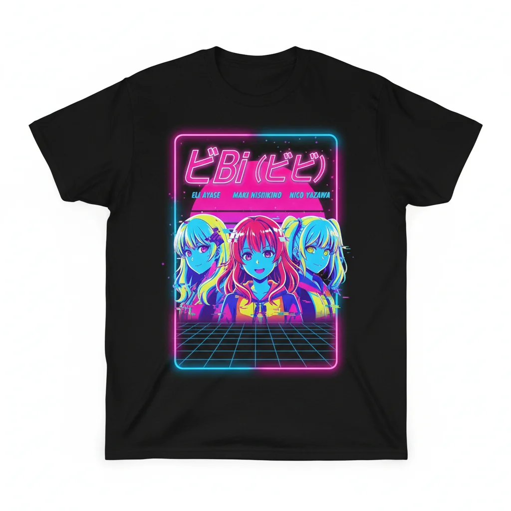 BiBi - Love Live! School Idol Festival Essential T-Shirt: Celebrate Your Idols