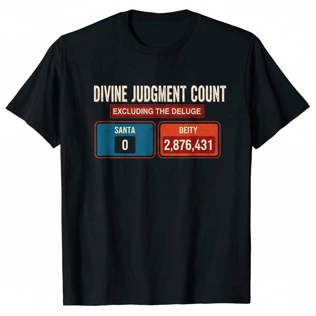 Camiseta "Bible Kill Count (Excluyendo el Diluvio)" - Durabilidad y Confort Premium
