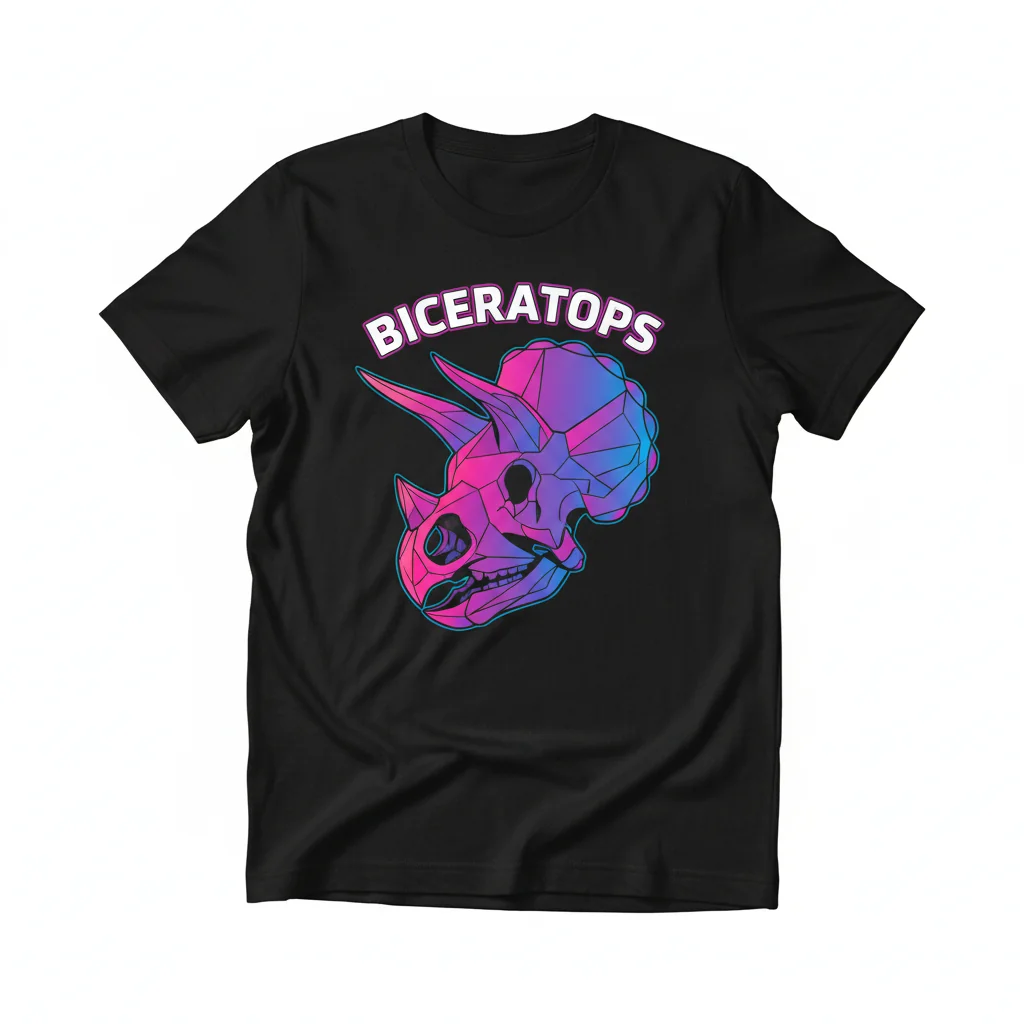 Biceratops Essential T-Shirt – Unique Dinosaur Graphic Tee