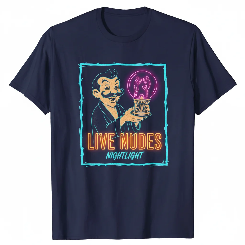 Big Daddy Live Nudes Nightlight Premium Street Tee