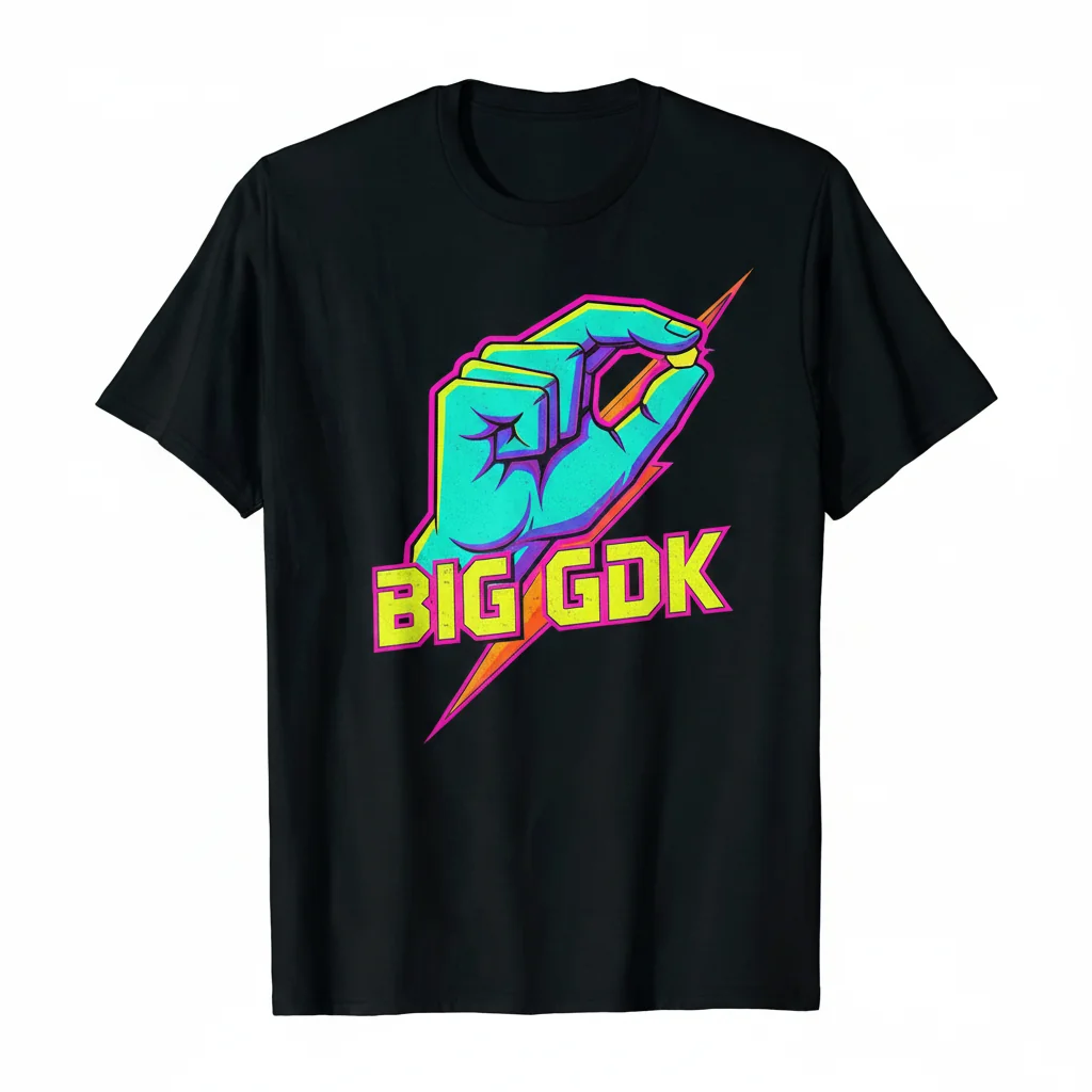 "Big GDK" Essential T-Shirt | Bold Graphic Tee for Everyday Style
