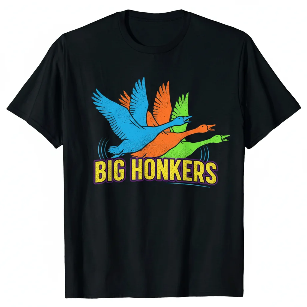 Big Honkers Premium Essential T-Shirt - Ultra Soft Ring-Spun Cotton Tee