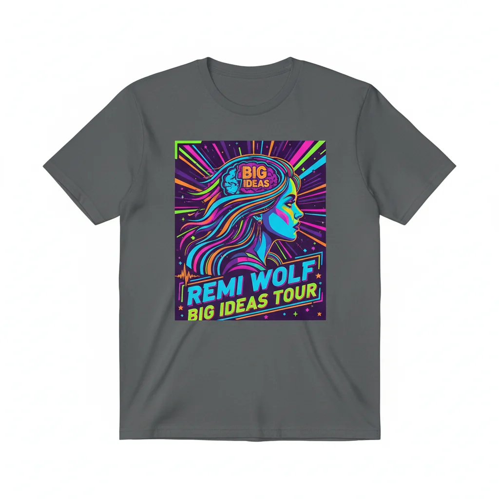 Remi Wolf 'Big Ideas Tour' Artistic Tee