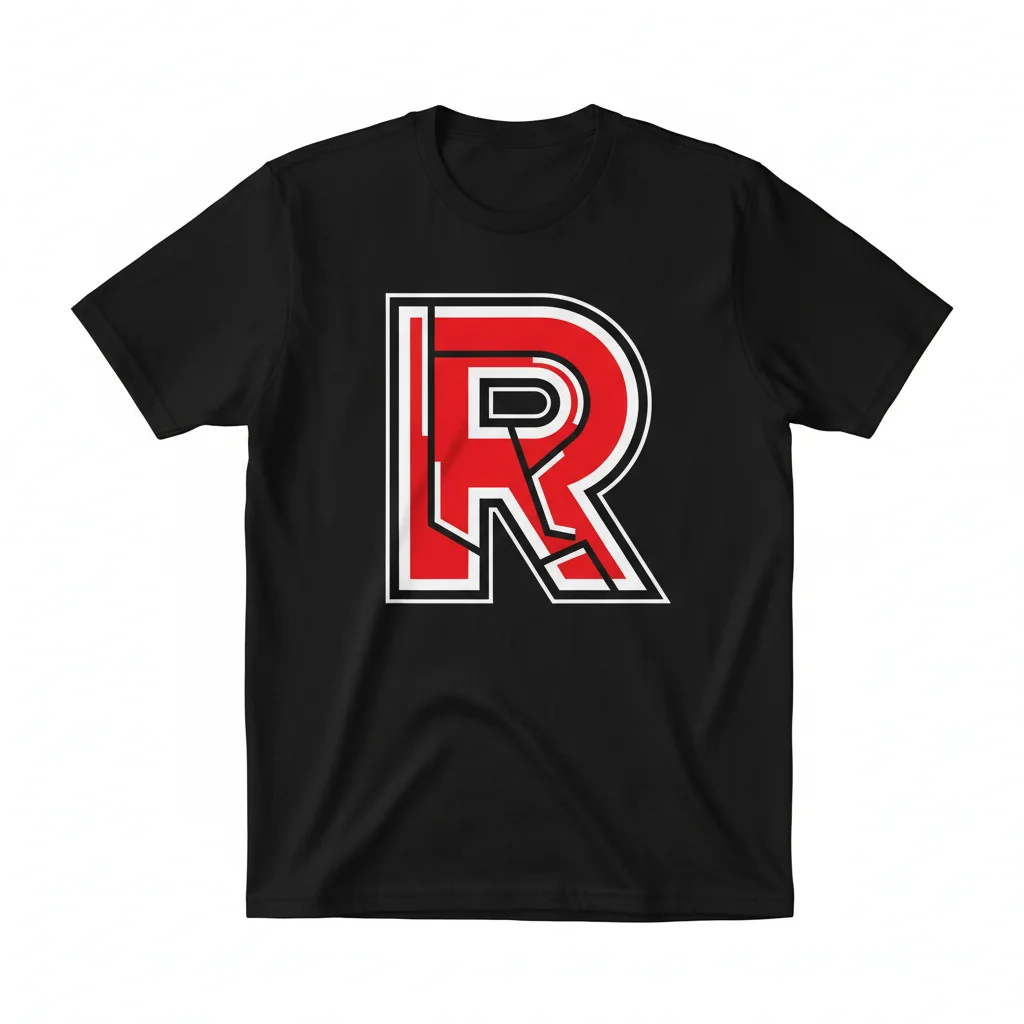 Vibrant 'Big Red Letter R' Premium Unisex Tee – Fade-Resistant & Perfect Fit