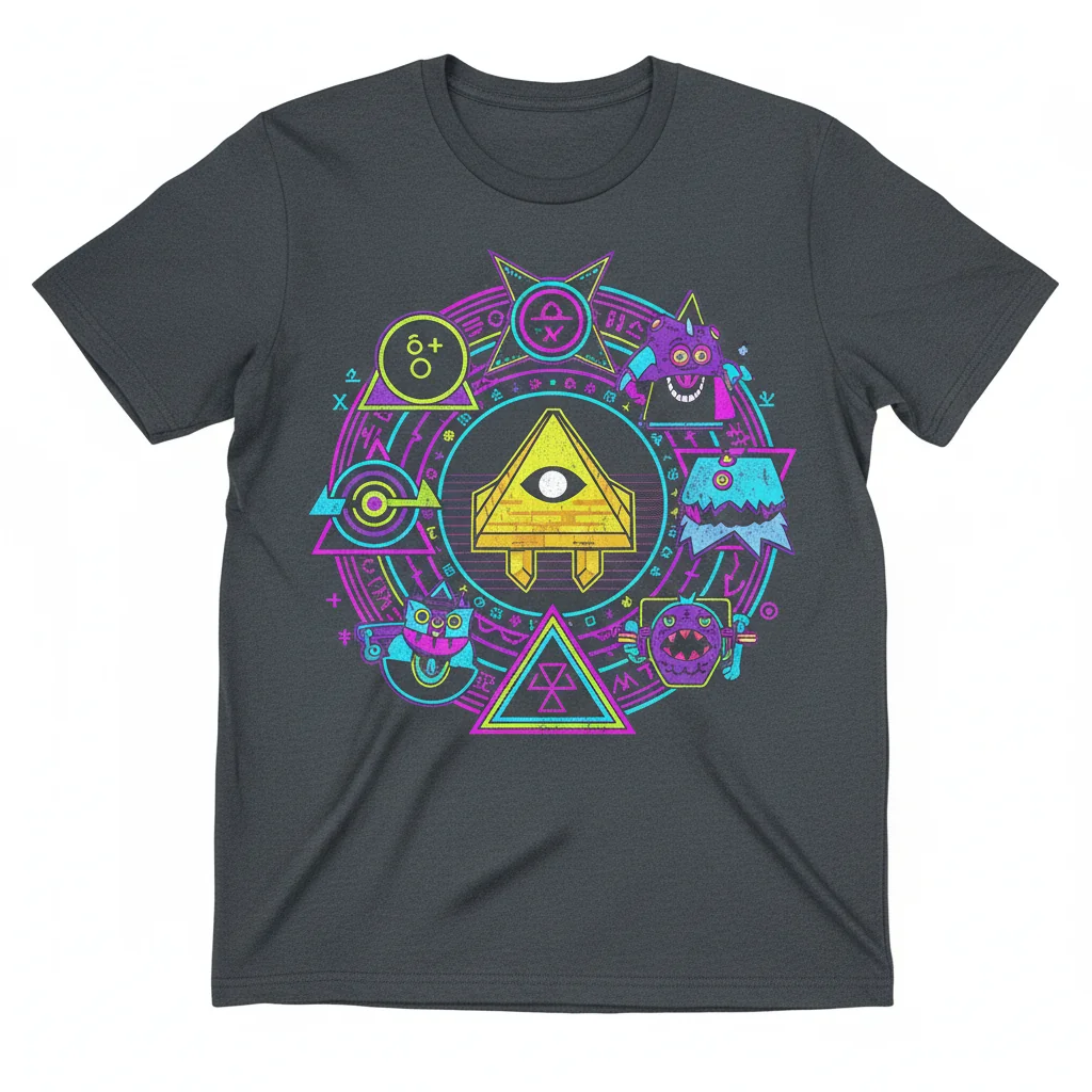 Bill Cipher & Henchmaniacs Essential Tee - Gravity Falls Fan Art