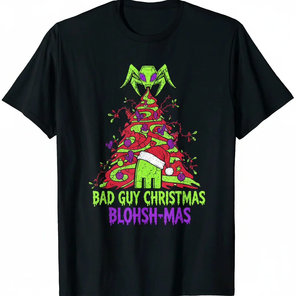Billie Eilish Christmas Merch Essential T-Shirt – Festive Fan Tee