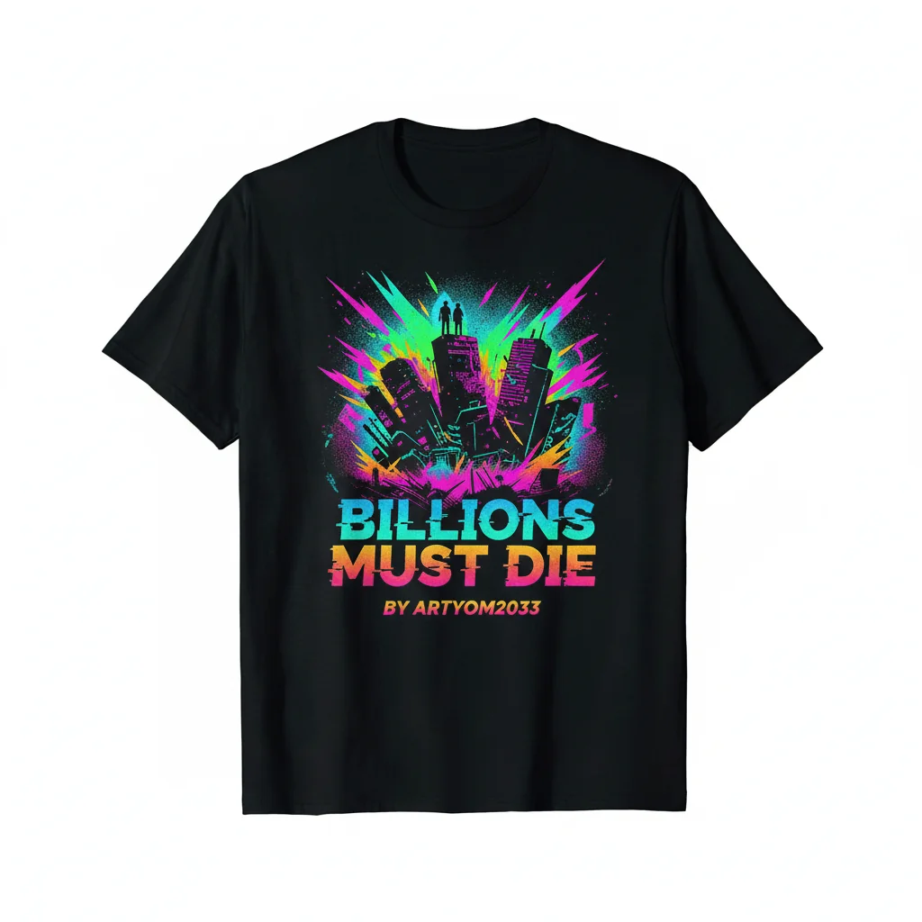 Billions Must Die: The Essential Statement Tee