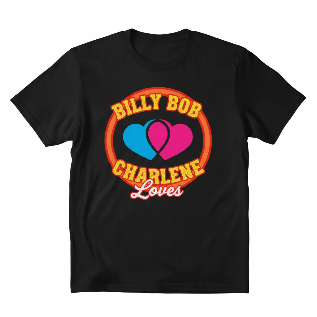 Billy Bob Loves Charlene: Unbeatable Comfort & Lasting Style T-Shirt