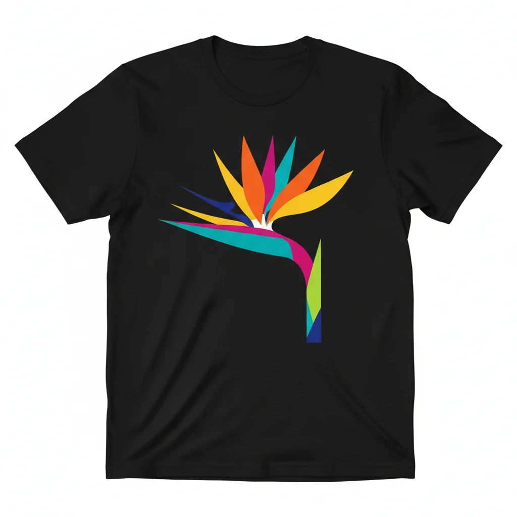 Bird of Paradise T-Shirt | Durable, Pre-Shrunk Fabric & Fade-Resistant Print