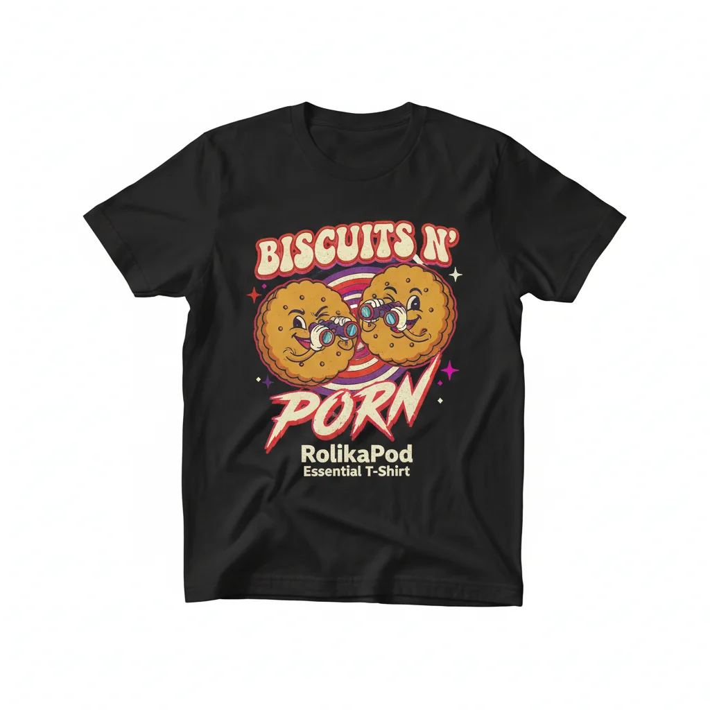 Biscuits N' Porn Essential Unisex T-Shirt – Statement Tee