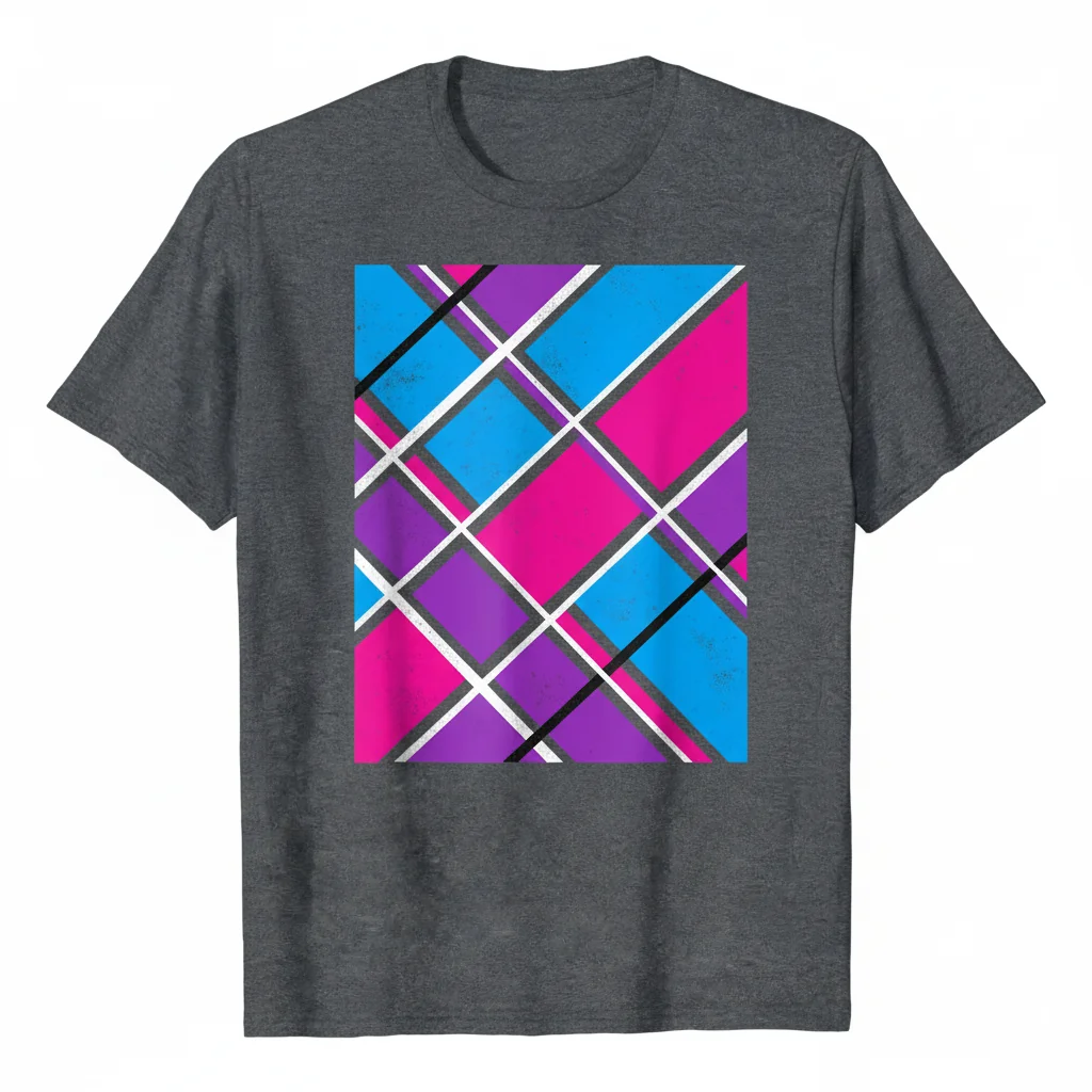 Bisexual Plaid Essential T-Shirt: Wear Your Pride
