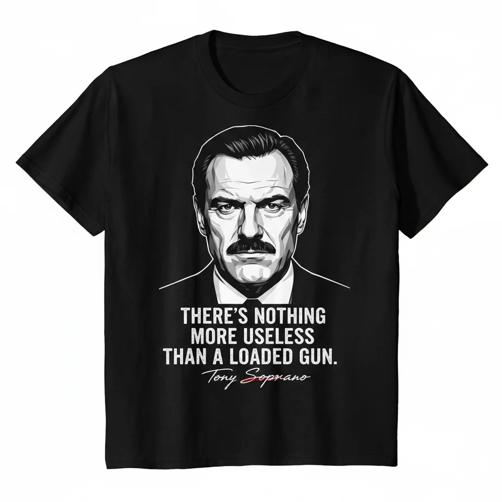 Tony Soprano Vibe Tee - The Sopranos Essential